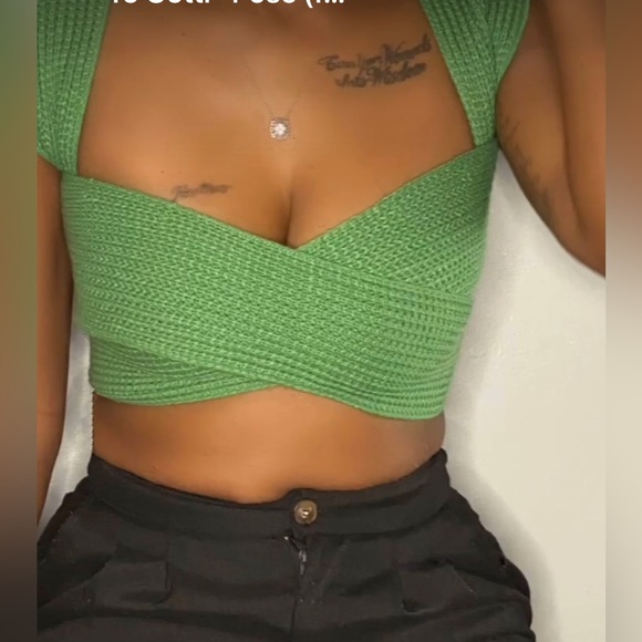 Lilac Convertible Wrap tie Sweater. Size SMALL. NWOT - Picture 8 of 8